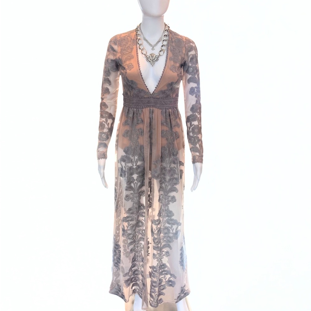 For Love and Lemons Temecula Maxi Dress XS